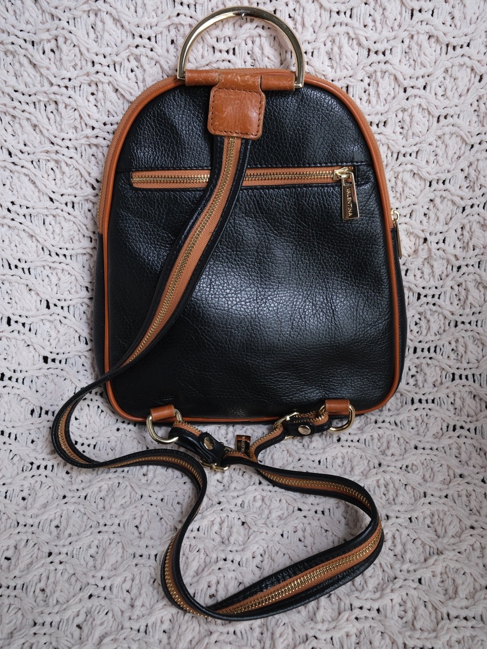 VALENTINA Convertible Sling Backpack Purse - Picture 3 of 17